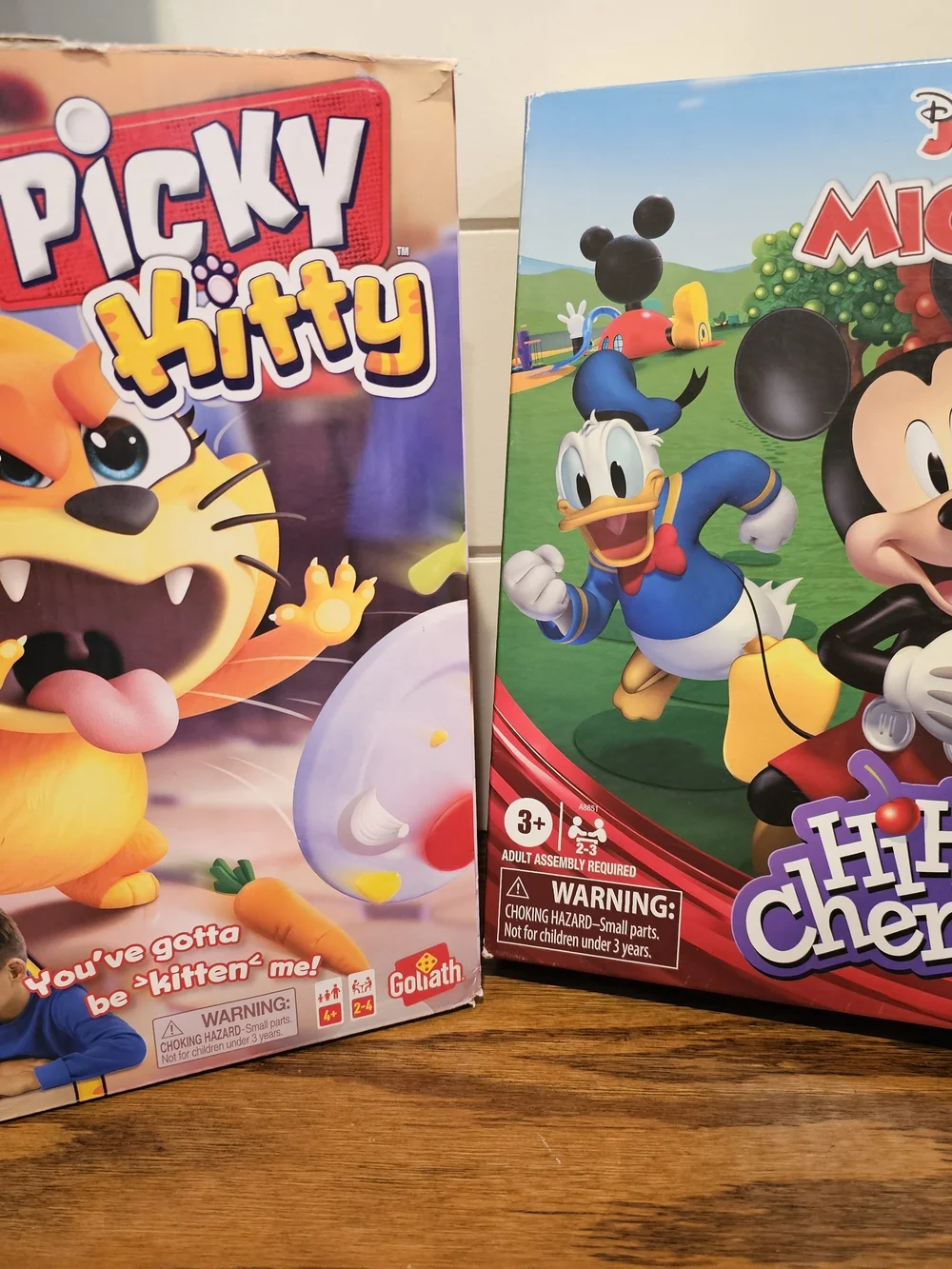 Toddler Game Bundle - Picky Kitty & Hi Ho Cherry-O